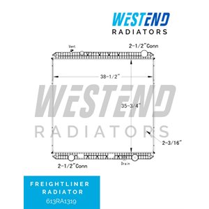 Freightliner Radiator – 2012-2014- Cascadia 