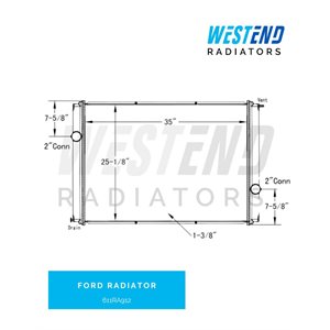 Ford Radiator – 1994-2000 Various